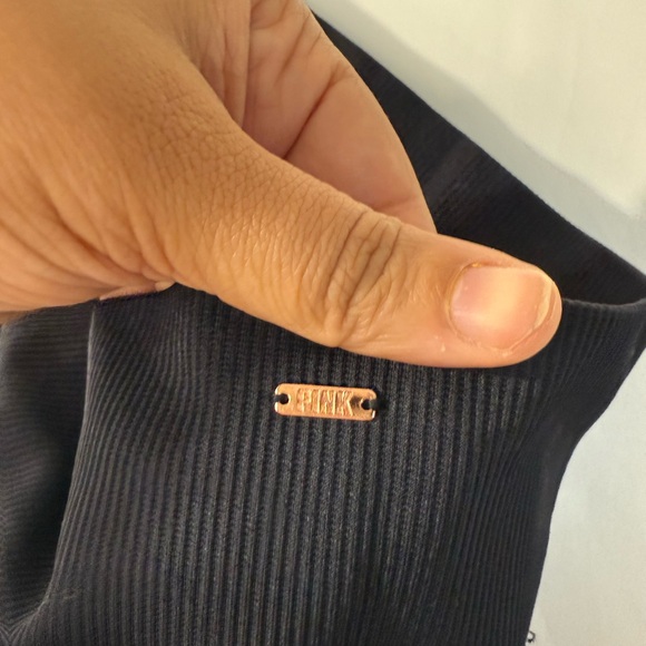 Pink Victoria Secret Sport Seamless Tight With Open Knit Details Leggings — L - Picture 11 of 12